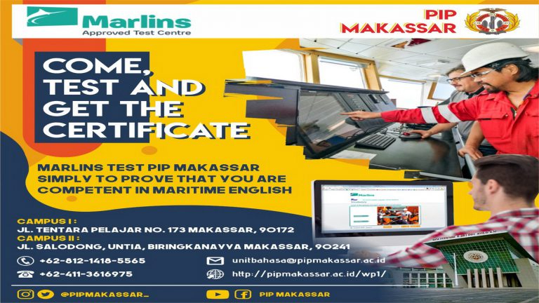 Marlins English Certificate Sudah Dapat Diambil di PIP Makassar