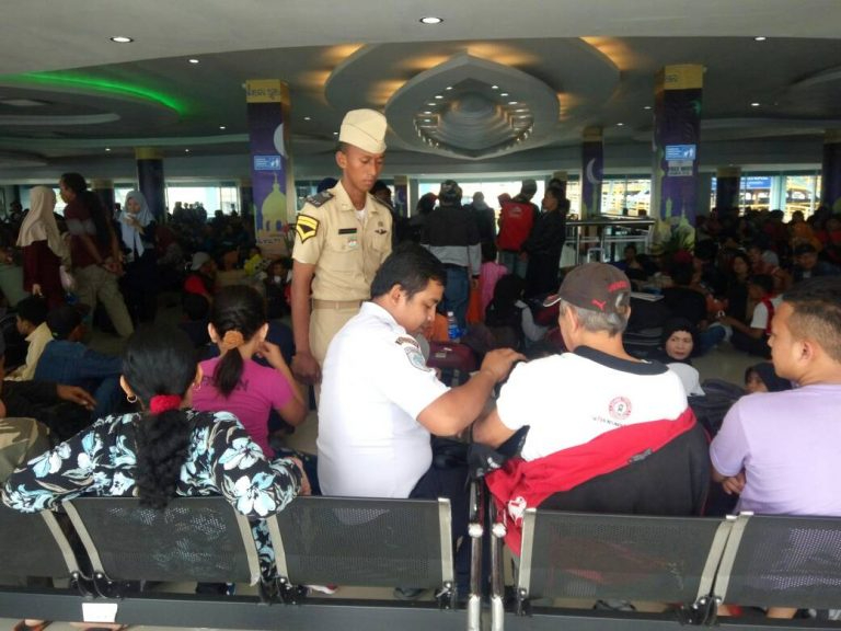 Pasukan krem,Taruna dalam Semarak Mudik 2017