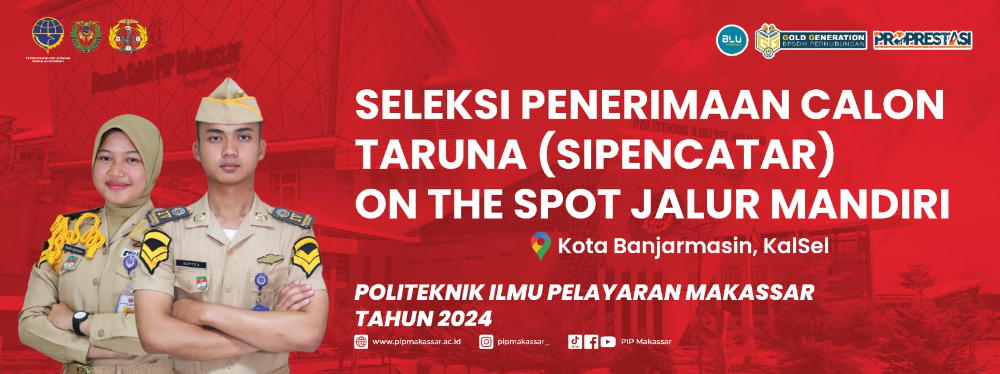 Salam BIRU LAUT! untuk Lulusan SMA/SMK di AMBON, BANJARMASIN dan KUPANG !!