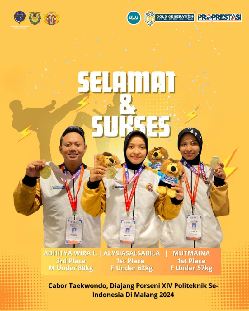 Mahasiswa PIP Makassar Raih Medali Emas Taekwondo di Malang