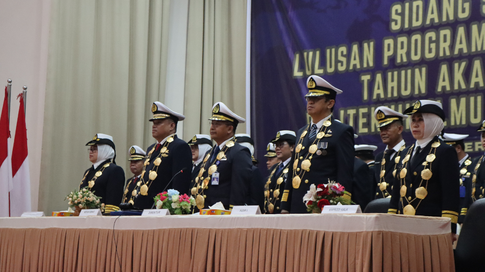 Yudisium Sidang Senat Terbuka Lulusan D-IV Pelayaran T.A 2024/2025