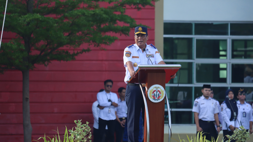 Kunjungan Kerja & Apel Gabungan PIP Makassar, Poltekbang Makassar, Poltekpel Barombong