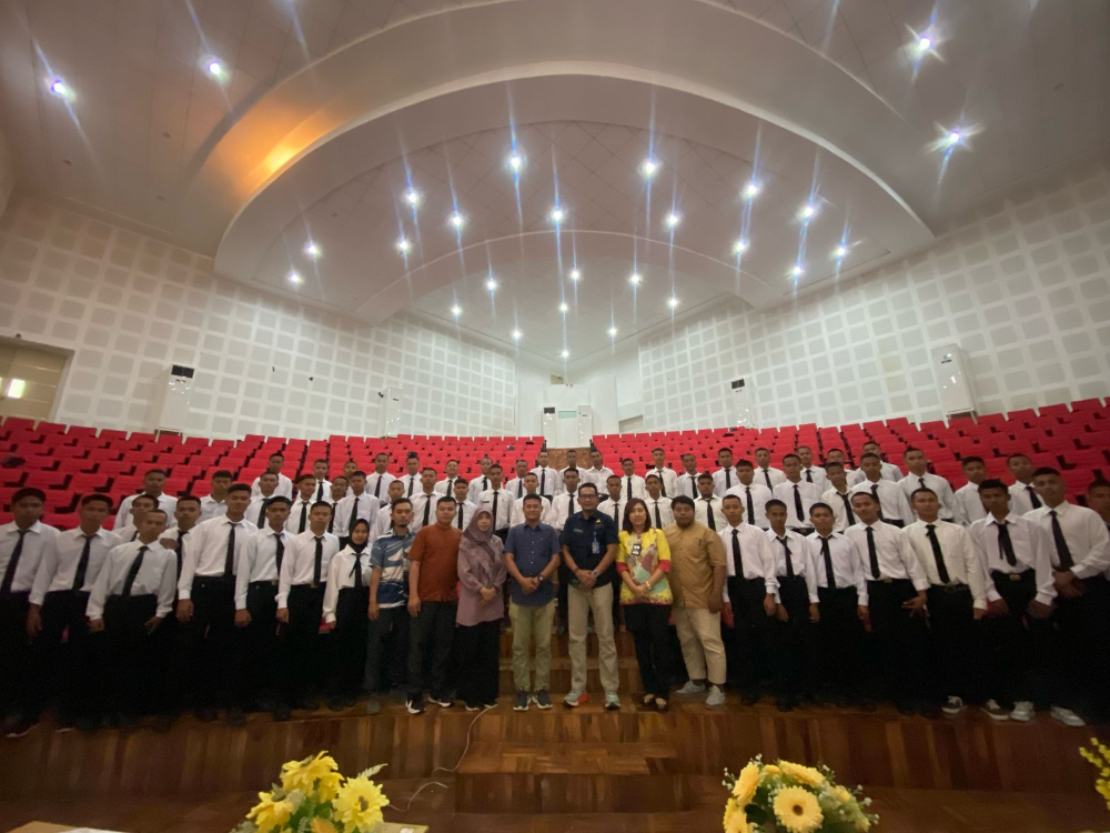 Pembukaan Diklat Pembentukan BST, MFA, BOCT, SDSD, RATING, dan MCU Siswa SMKN 3 Majene di PIP MKS