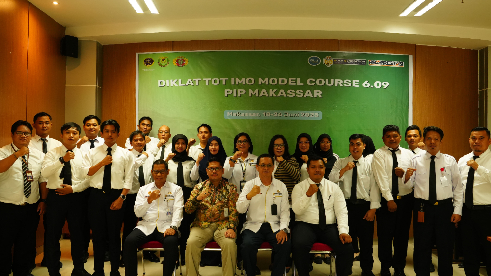 Pembukaan diklat TOT IMO model course 6.09 di PIP Makassar
