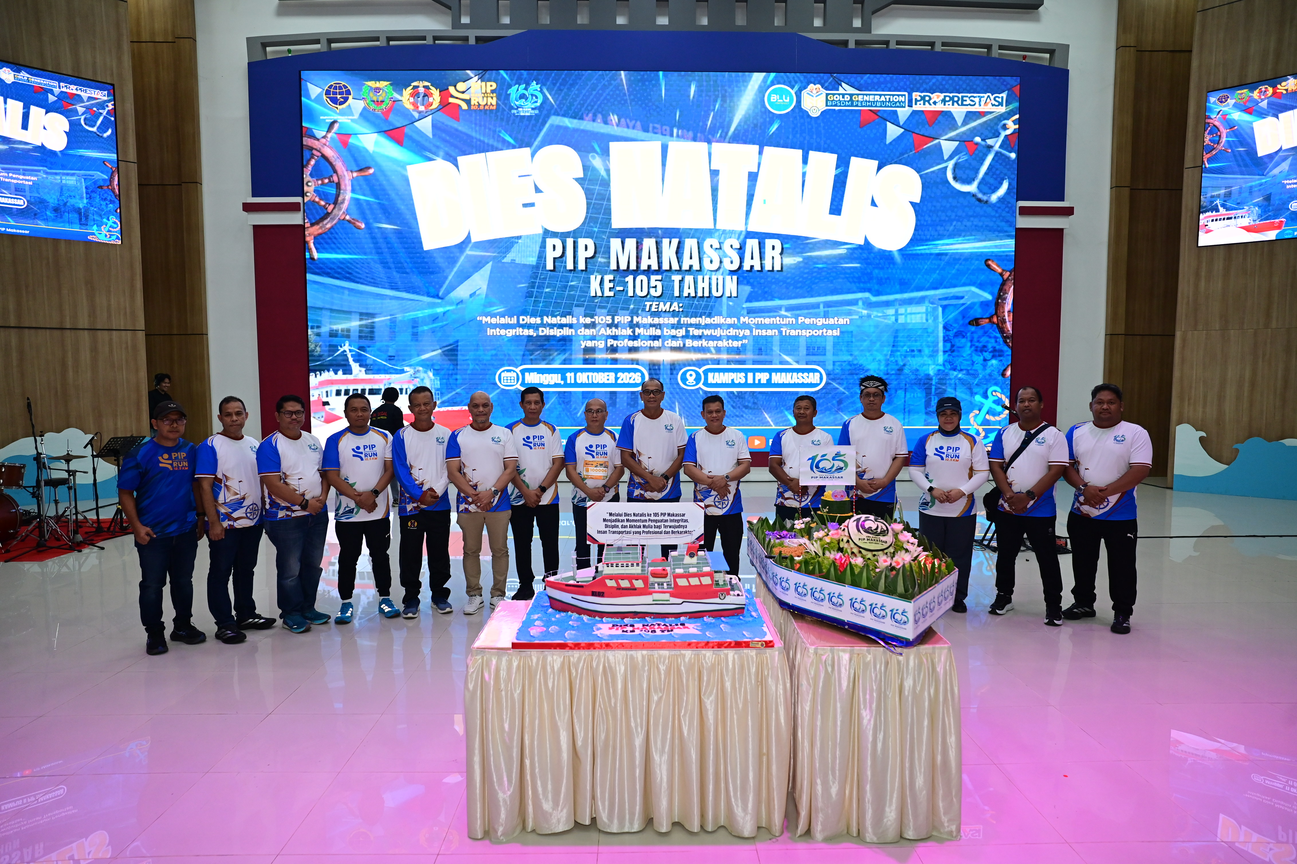 Peringatan Dies Natalis 105 PIP Makassar dan PIP RUN: “Running with Passion, Sailing with Pride” 