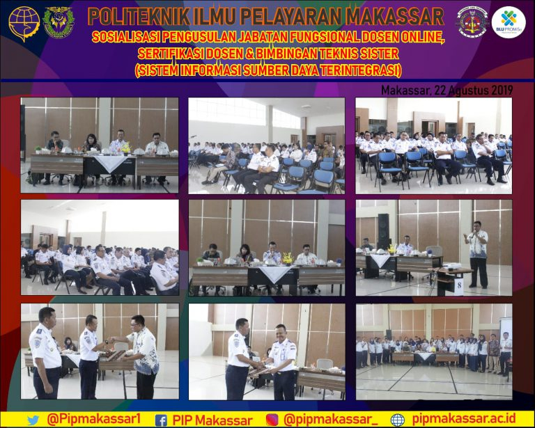 Sosialisasi Pengusulan Jabatan Fungsional Dosen Online Sertifikasi Dosen dan Bimbingan Teknis Sister